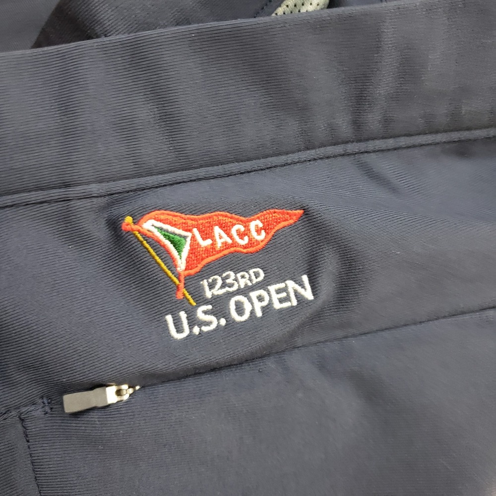 Peter Millar Mens‎ Performance Joggers Small Navy Blue LACC 123rd U.S. Open Golf - Picture 8 of 11